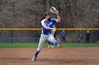 Softball vs Babson  Wheaton College Softball vs Babson College. - Photo by Keith Nordstrom : Wheaton, Softball, Babson, NEWMAC
